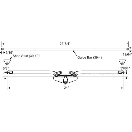 Strybuc Awning Operator Bronze 29-121-1